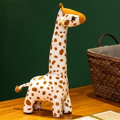 BEYMAN Super Soft Plush Ziraffe Stuffed Animal Toy Sulam , 40cm+ Untuk Kanak-kanak Kecil